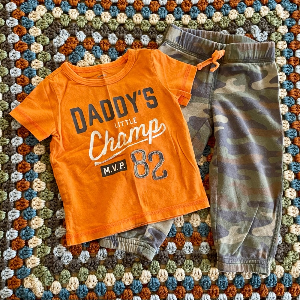 Baby Boys Carters Set Size 18 months